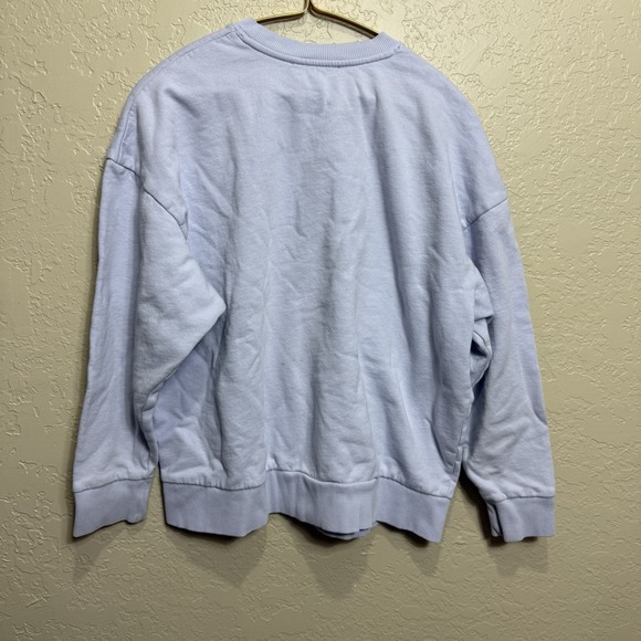 Favorite Daughter Collegiate Sweatshirt White Size S Lavender Collection Cotton - Picture 5 of 8